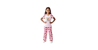 Dog Man Big Girls Pajama Set-14