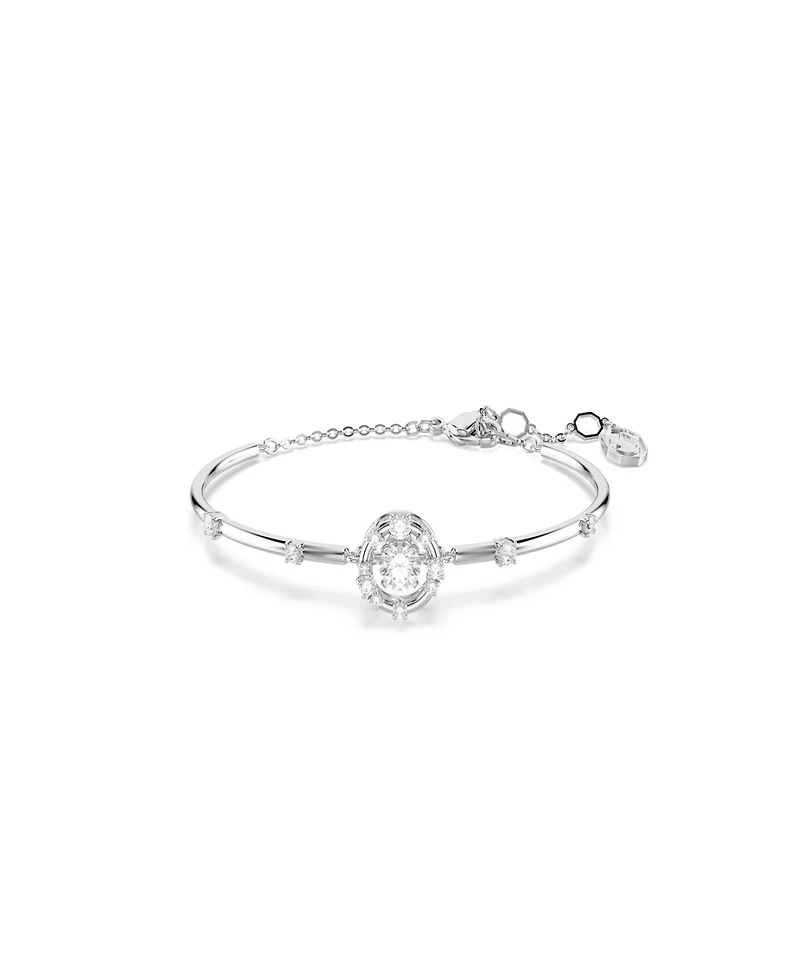Swarovski Rhodium-Plated Stars Inspired Link Bracelet