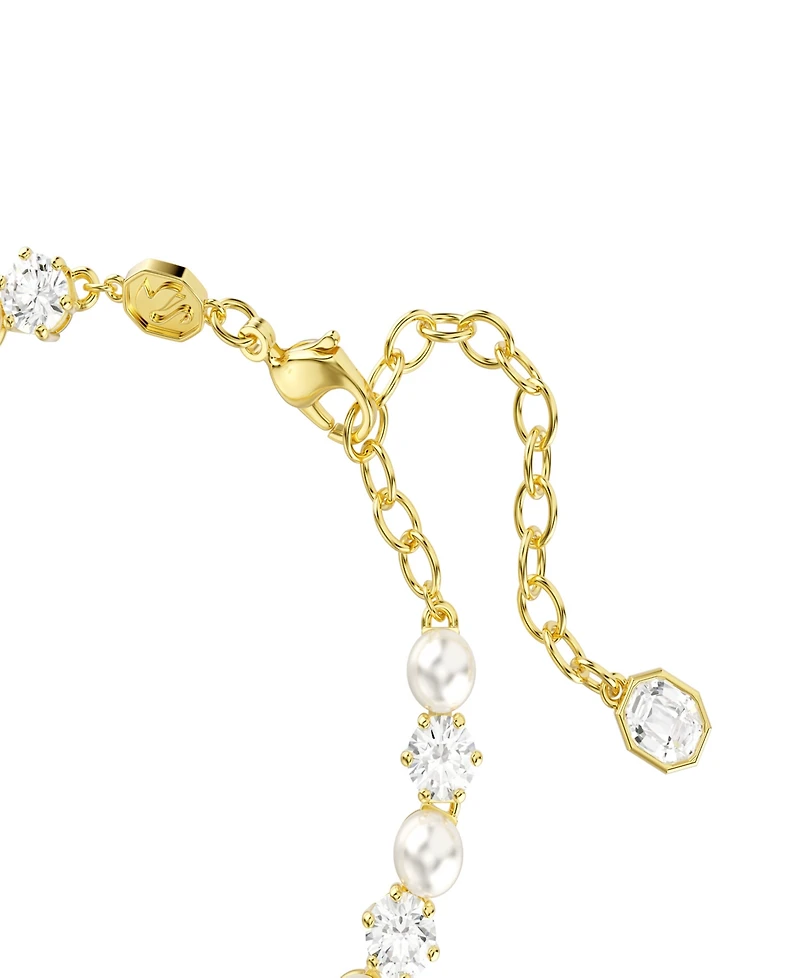 Swarovski Gold-Tone Plated Tennis Bracelet