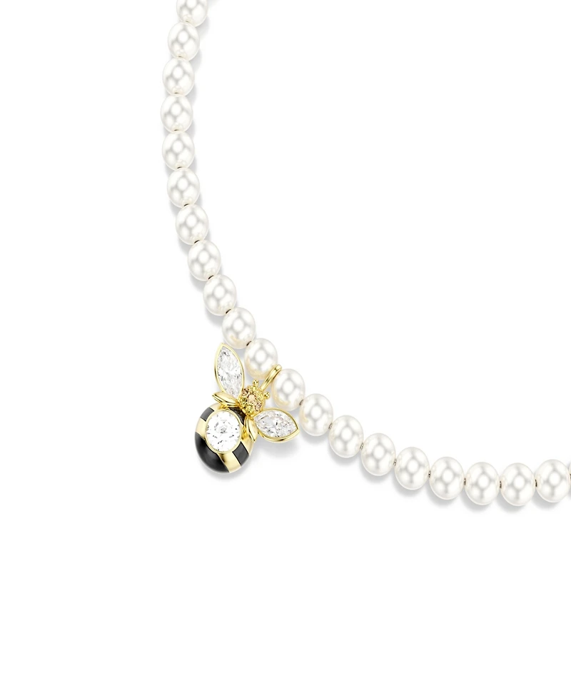 Swarovski Gold-Tone Idyllia Bee Choker Necklace