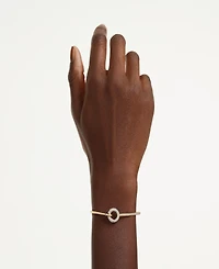 Swarovski Gold-Tone Plated Stars Inspired Link Bracelet