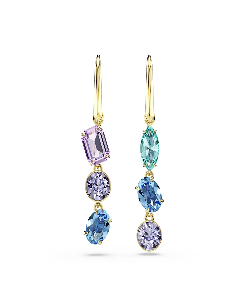 Swarovski Gold-Tone Plated Brass Earrings