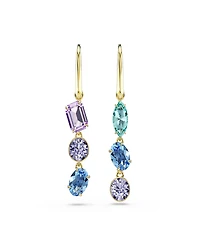 Swarovski Gold-Tone Plated Brass Earrings
