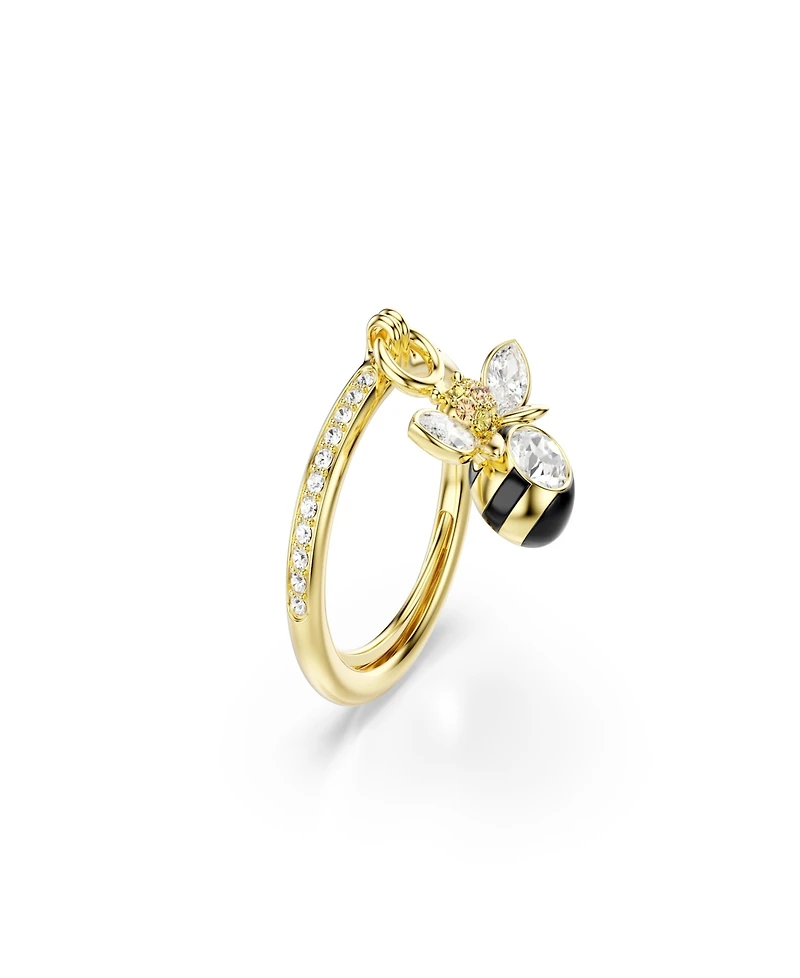 Swarovski Gold-Tone Plated Bee-Shaped Ring