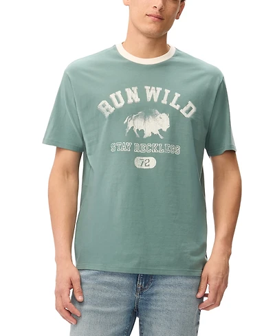 Buffalo David Bitton Men's Tareo Crewneck T-Shirt