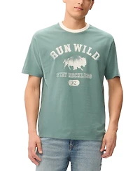 Buffalo David Bitton Men's Tareo Crewneck T-Shirt