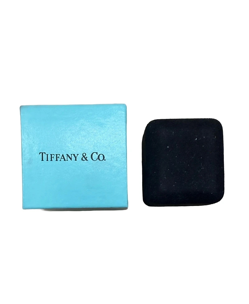 Pre-Owned Tiffany & Co Platinum 2mm Milgrain Band