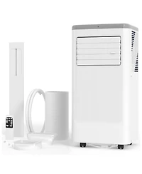 Xo 10,000 Btu Portable Ac with Heater, Remote, Led Display, Sleep Mode and Installation Kit for Up to 450 Sq. Ft