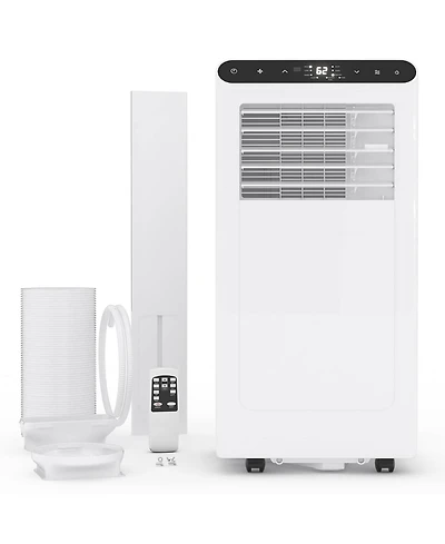 Xo 8,000 Btu Portable 3-in-1 Air Conditioner with Remote, Timer and Window Kit