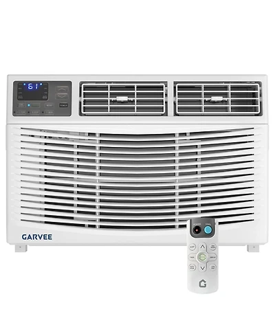 Xo 8000 Btu Window Ac, Energy Star Air Conditioner, Cools 350 Sq. Ft, 24H Timer, Sleep Mode, Auto Restart, 115V