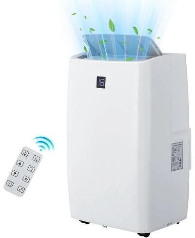 Xo 3-in-1 14000 Btu Portable Air Conditioner for Large Room, Cools Up to 750 Sq ft, Quiet 50dB Sleep Mode