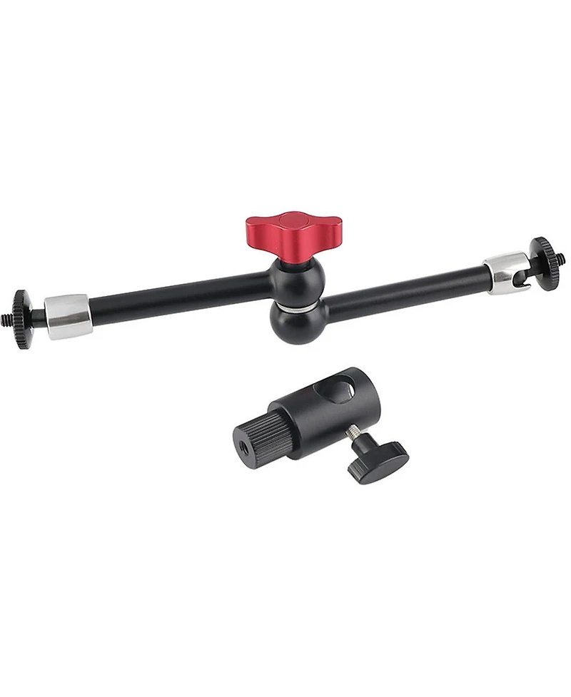 Camvate 11inch Articulating Magic Arm with 1/4inch Thread Screw Mount and Light Stand Head Adapter