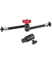 Camvate 11inch Articulating Magic Arm with 1/4inch Thread Screw Mount and Light Stand Head Adapter
