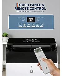 Xo 14,000 Btu 3 in-1 Ac Unit, with Dehumidifier and Fan