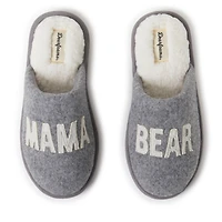 Dearfoams Women's Mama Bear Scuff Slippers