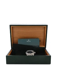 Pre-Owned Rolex Oyster Perpetual Datejust Automatic Watch in Stainless Steel and Gold with Diamond Markers 36mm