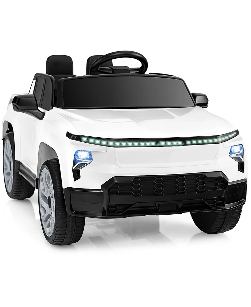 Slickblue Kids 12V Ride On Truck with Remote Control Electric Car