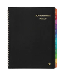 Gnuadz Monthly Planner 2026-2027 18 Month July 2026-Dec 2027 Tabs Pocket Twin-wire