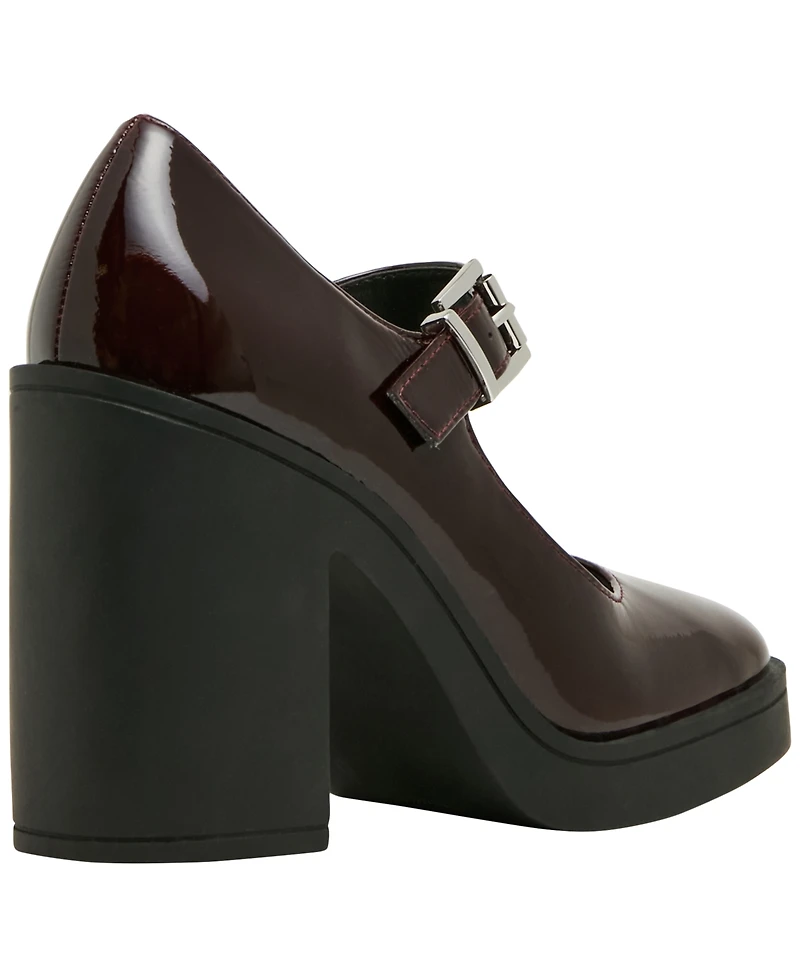 Madden Girl Women's Daphine Platform Mary-Jane Pumps