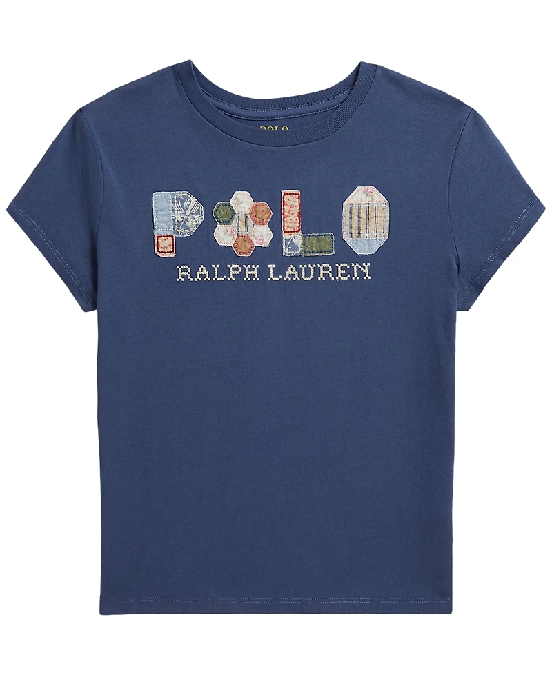Polo Ralph Lauren Girls' 7-16 Short-Sleeve Jersey T-Shirt