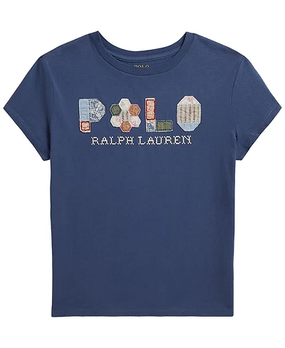 Polo Ralph Lauren Girls' 7-16 Short-Sleeve Jersey T-Shirt