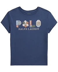 Polo Ralph Lauren Girls' 7-16 Short-Sleeve Jersey T-Shirt
