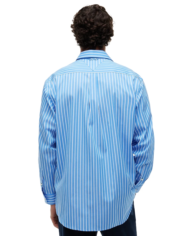 Tommy Hilfiger Men's Asymmetrical Stripe Shirt