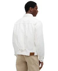 Tommy Hilfiger Men's Garment Dyed Trucker Jacket