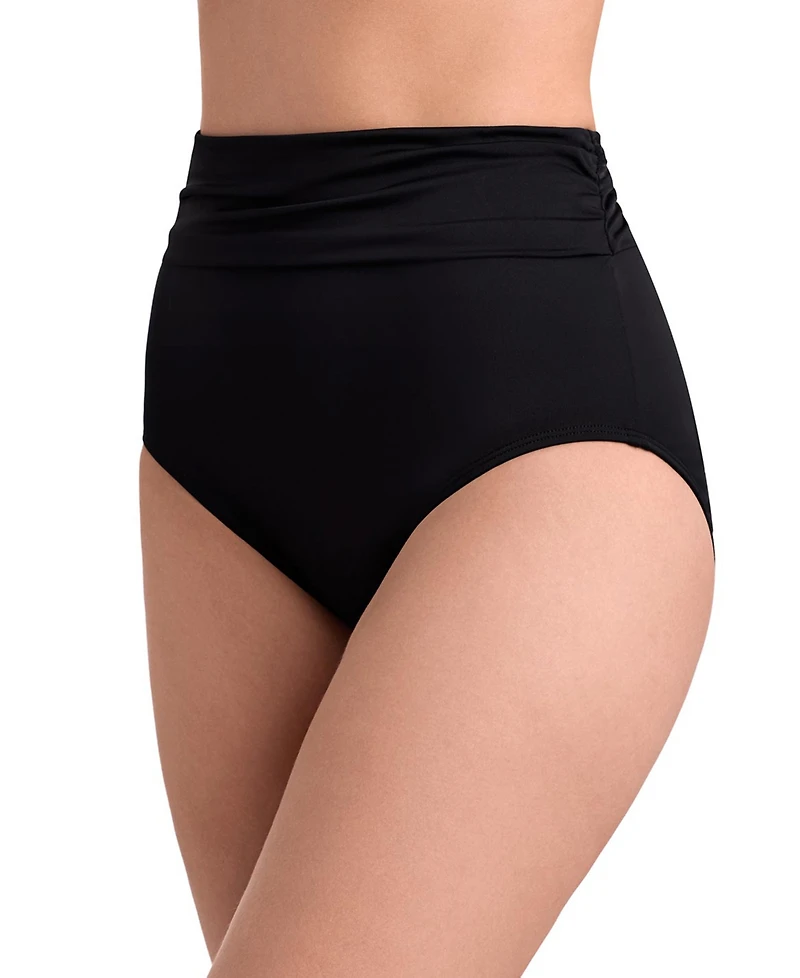 ShapeSolver Women's Astrid High-Waist Swim Bottoms