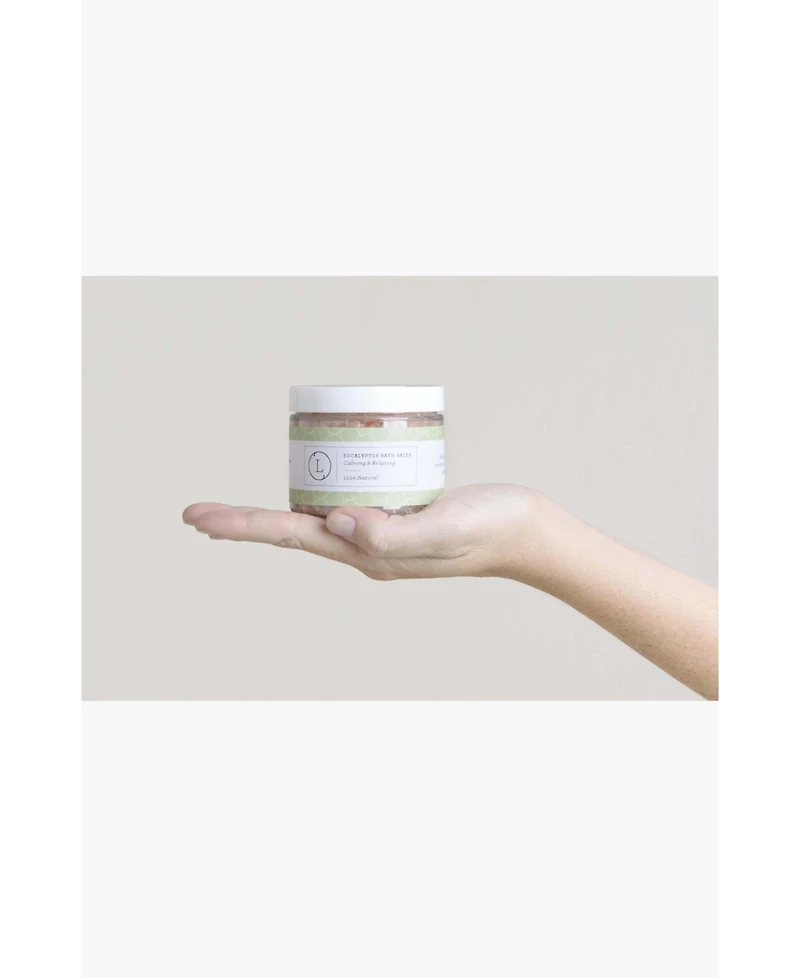 Lizush Cbd Eucalyptus Natural Bath Salts, Calming and Relaxing