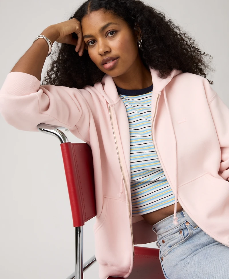 Levi's Plus Long-Sleeve Full-Zip Hoodie