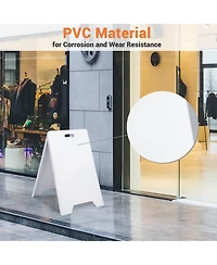 Yescom 19" x 32" A-Frame Signboard Folding Double Side Sandwich Board 6 Pack