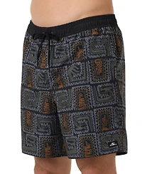 O'Neill Men's Hermosa Printed Swim Trunks