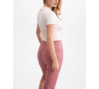 Guess Women's Marilyn Short-Sleeve Crewneck Crop T-Shirt