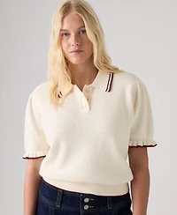 Levi's Women's Short-Sleeve Pull-On Polo Shirt