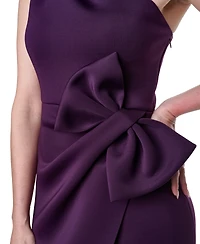 Eliza J Women's One-Shoulder Side Bow Dress