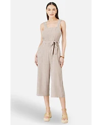 Yumi Women's Stripe Strappy Jumpsuit