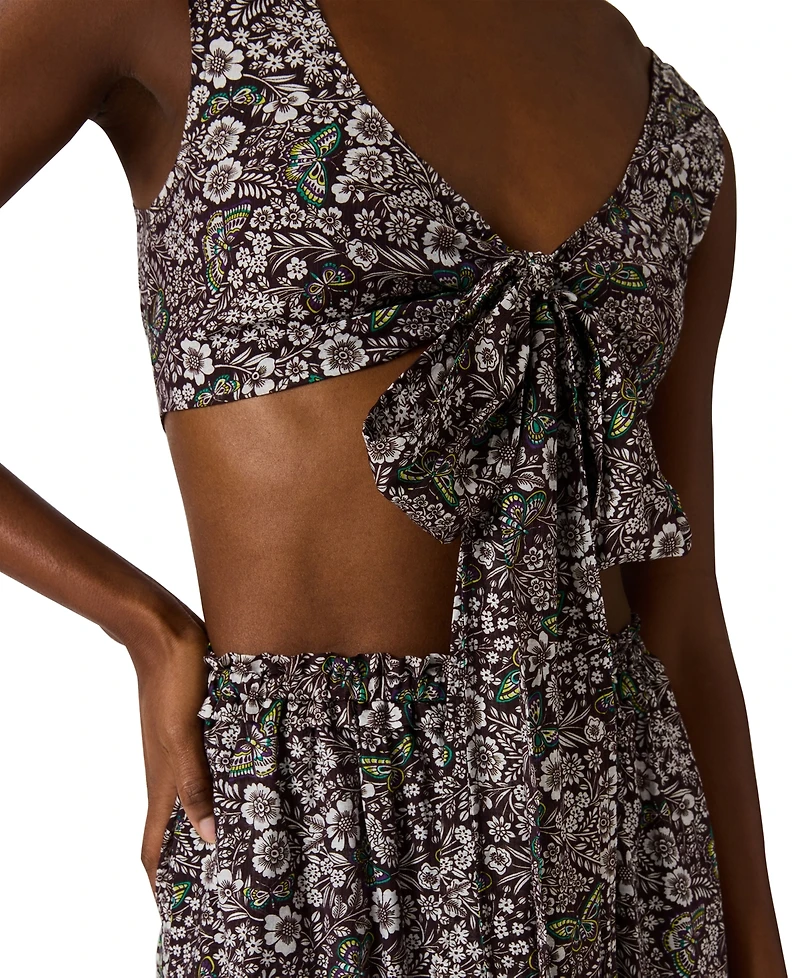Steve Madden Women's Livy Sleeveless V-Neck Top