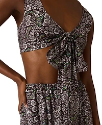 Steve Madden Women's Livy Sleeveless V-Neck Top