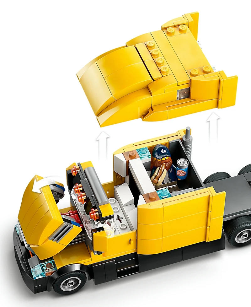 Lego City Yellow Delivery Truck 60440