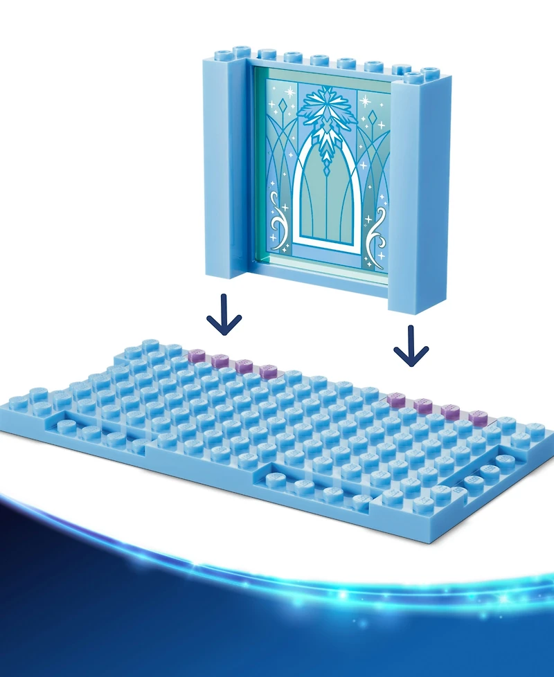 Lego Disney Princess Elsa's Ice Castle Snow Ride Adventure Toy 43281