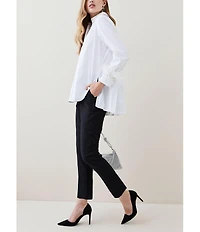 Karen Millen Women's Essential Techno Woven Trousers
