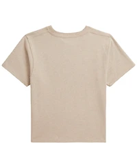 Polo Ralph Lauren Girls' 2T-6X Flag Short-Sleeve Jersey T-Shirt