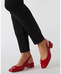 Steve Madden Women's Slingback Block-Heel Ballet Pumps