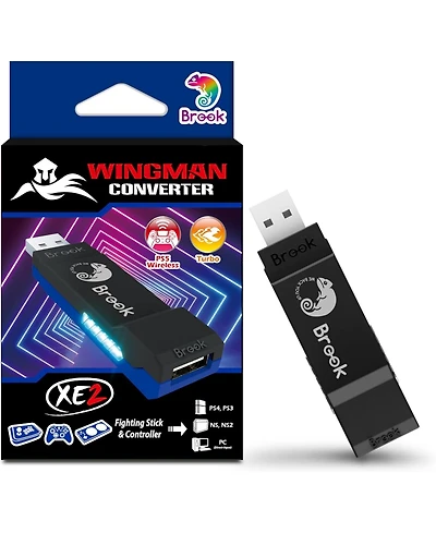 Brook Wingman XE2 Wireless Controller Adapter for PlayStation, Nintendo Switch and Pc
