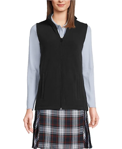 Lands' End Women's Lightweight Fleece Vest Jackets