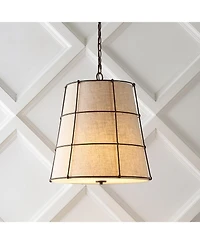 Silas Rustic Farmhouse Led Flush Mount