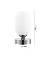 Eli Bohemian Farmhouse Iron Rechargeable Integrated Led Table Lamp