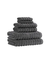 Borghese Roma Ribbed Zero Twist Cotton 6-Pc. Towel Set