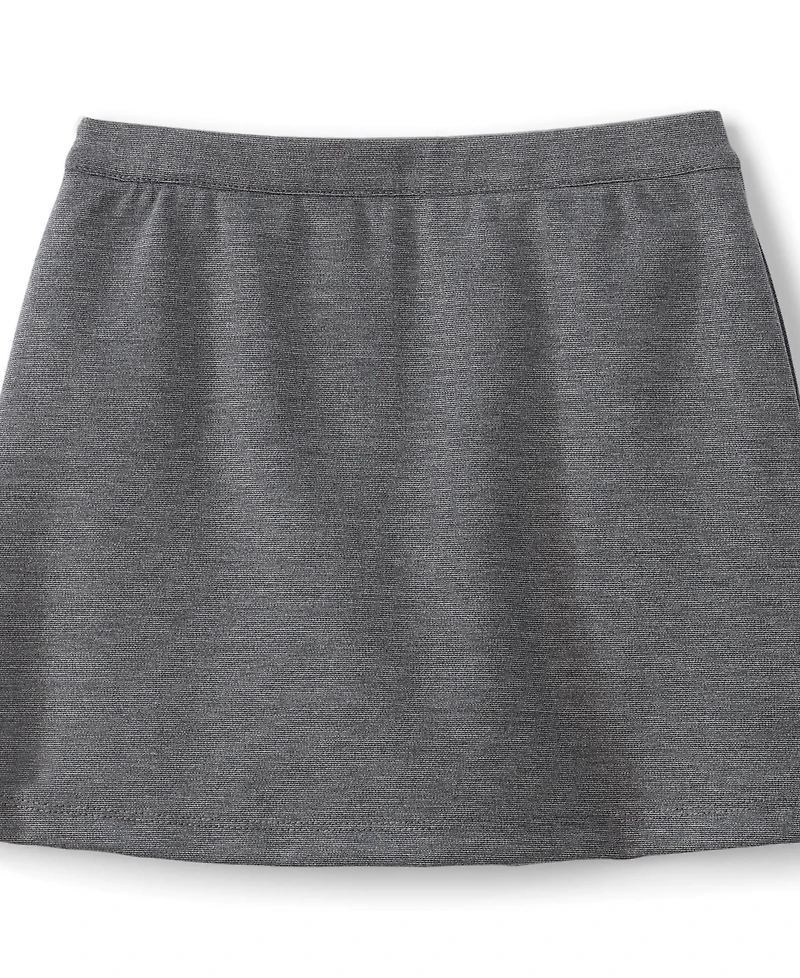 Lands' End Girls Ponte A Line Skort Above the Knee